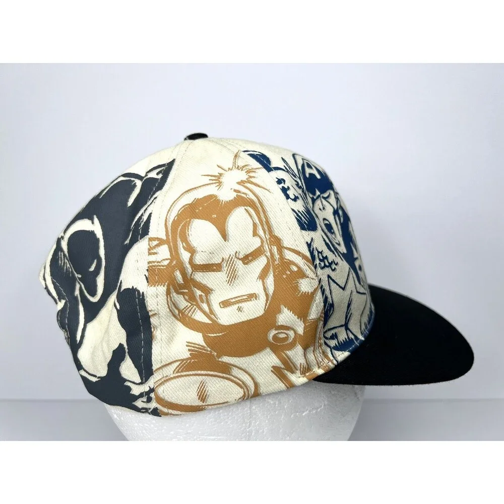 MARVEL Avengers Disney Parks Snapback Hat Cap - Youth - Spider-Man Capt America